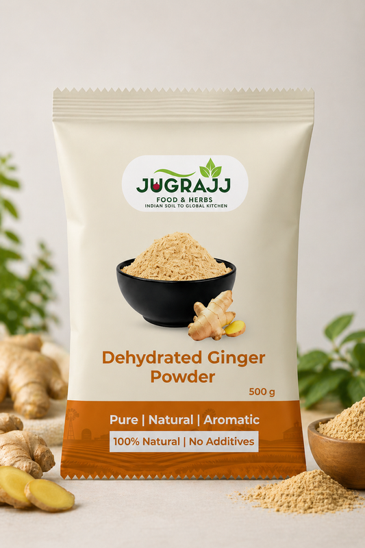 Dehydrated Ginger Powder โ 100% Pure & Natural
