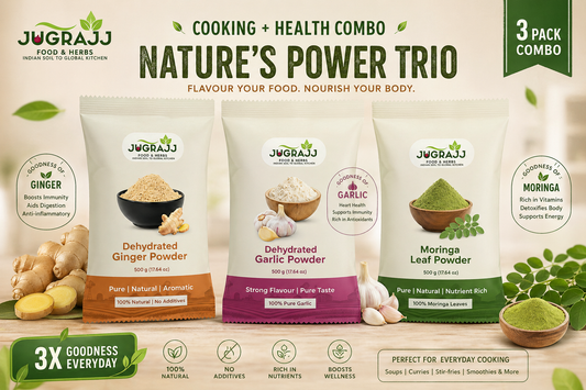 Cooking + Health Combo - Ginger, Garlic & Moringa