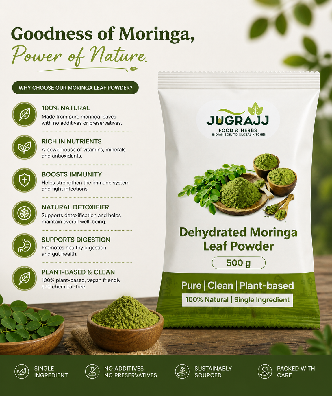 Health Booster Combo - Moringa Powder & Beetroot Powder