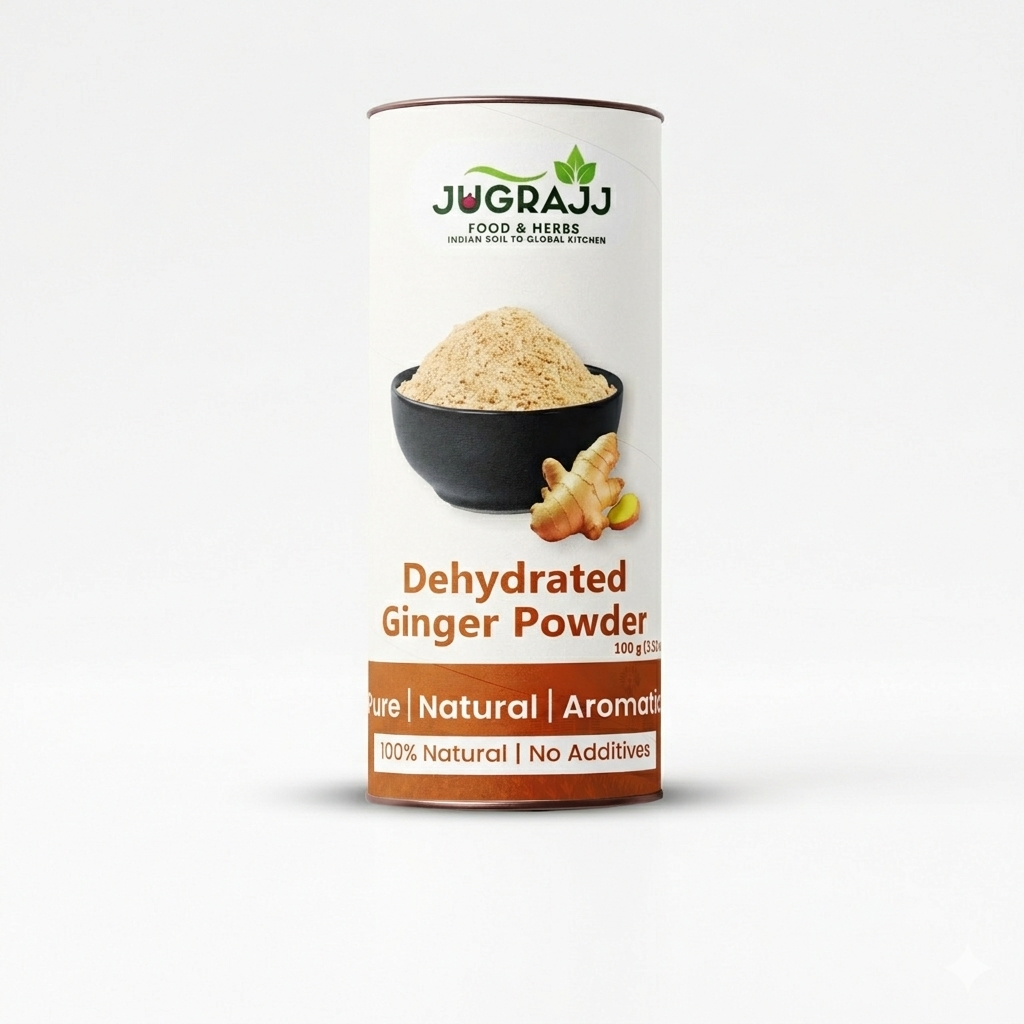 Dehydrated Ginger Powder – 100% Pure & Natural