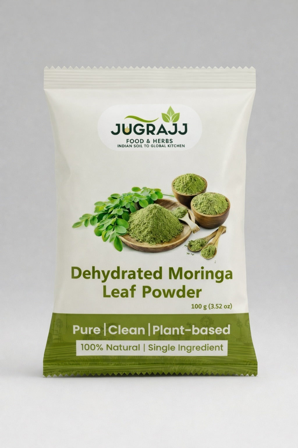 Dehydrated Moringa Powder – 100% Pure & Natural