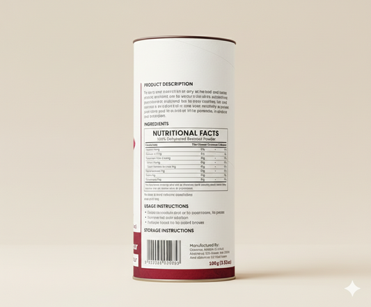 Dehydrated Beetroot Powder – 100% Pure & Natural