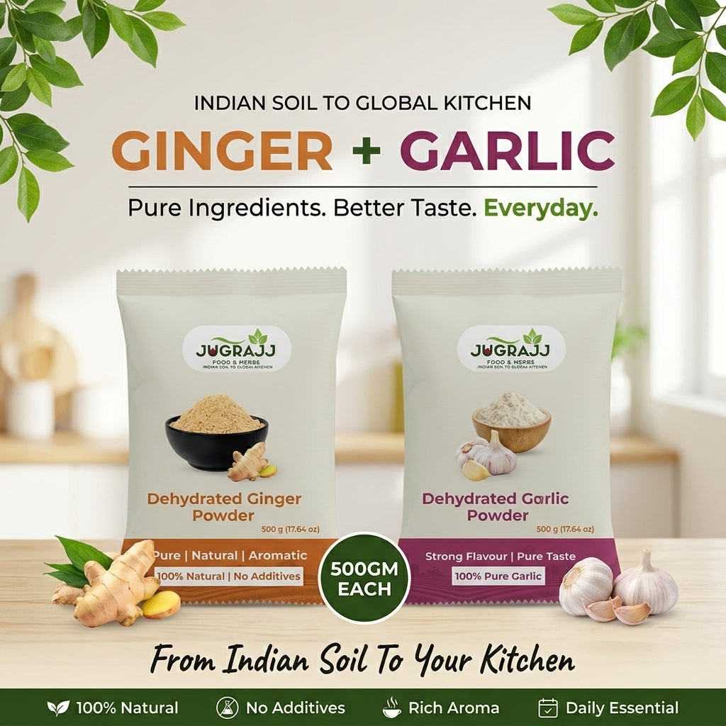 Daily Cooking combo - Ginger Powder & Garlic Powder